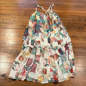 Anthropologie Floral Multicolor floral Dress. NWT Size S